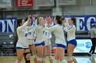 VB vs MHC  Wheaton Women's Volleyball vs Mount Holyoke College. - Photo by Keith Nordstrom : Wheaton, Volleyball, VB